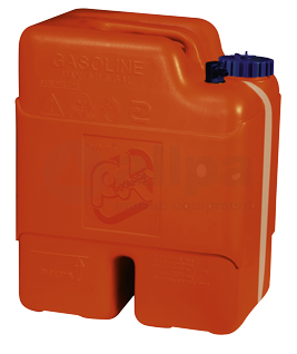Brandstoftank / jerrycan kunstof 22 liter, met indicator en reserve.