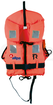Reddingsvest model "Regatta Soft", Oranje (CE ISO 12402-4 100N).