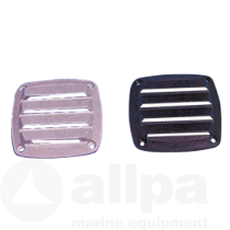 Ventilatie rooster.  Wit of Zwart.