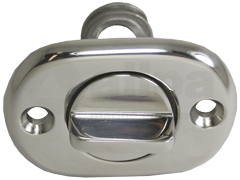 RVS Loosplug met inschroefbare RVS plug.