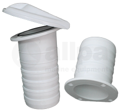 Kunststof Huiddoorvoer (met klep).