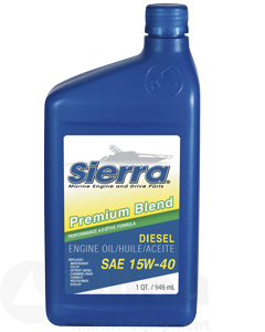 15w-40 Motorolie voor diesel motoren.