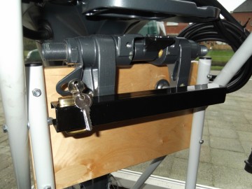 Buitenboordmotor slot.