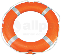 Reddingsboei model "Taurus" Oranje met reflecterende Banden.