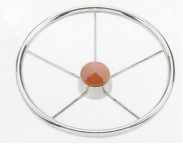 RVS stuur wiel 35/45 CM.